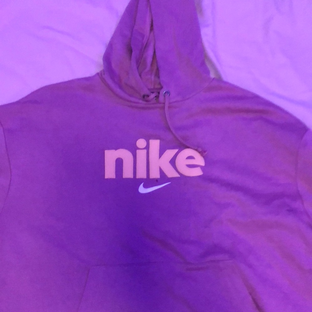 pink nike hoodie